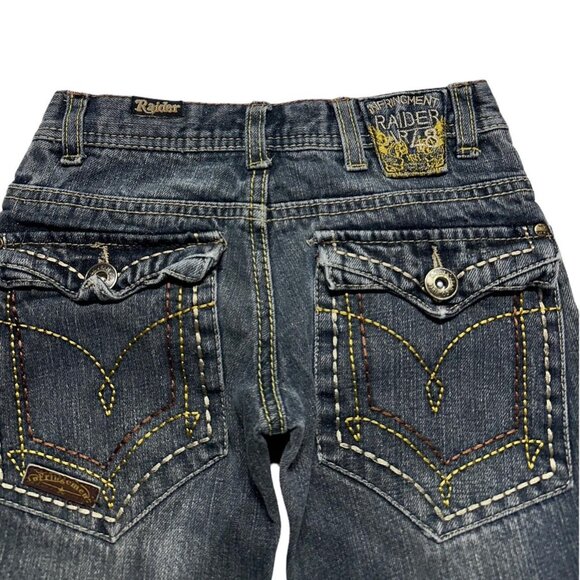 Y2k Ranger Embroidered Jeans - Picture 3 of 4